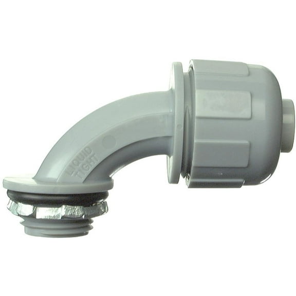 Liquid Tight Conduit Elbow, 90 Deg, 3/4" Pvc Halex Company Pvc Conduit Fittings