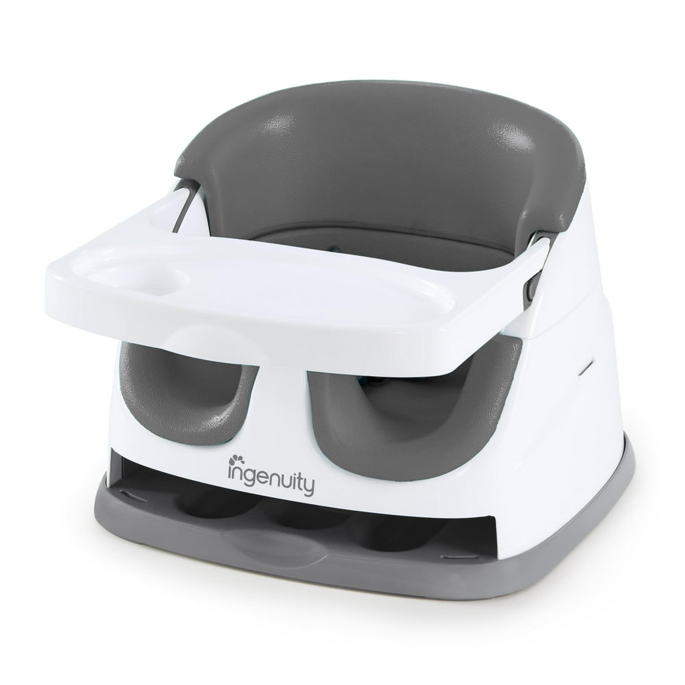 Ingenuity Baby Base 2in1 Booster Feeding and Floor Seat with Self
