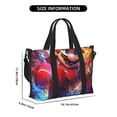 thumbnail image 3 of Lsque Mario Pattern Hand Travel Bag – Lightweight & Durable Oxford Luggage, Water-Repellent Carry-On with Multiple Compartments & Adjustable Strap, 3 of 8