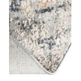 thumbnail image 5 of Unique Loom Caspian Collection Area Rug - Ramsar (4' 1" Round Cream/Ivory), 5 of 12