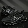thumbnail image 3 of Linenghs Men's Running Sneaker Anti-Skid Blade Walking Fashion Sports shoes, 3 of 5