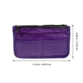 thumbnail image 3 of MasteelfCA 1pc Useful Travel Toiletry Bag Large Capacity Storage Bag Durable Clutch Liner, 3 of 8
