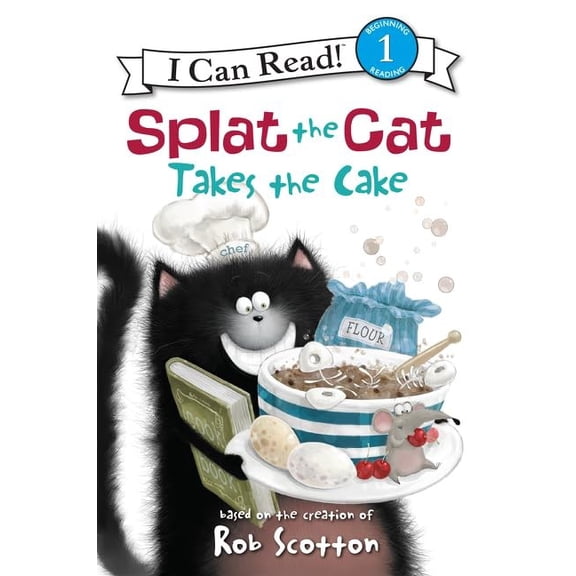Pre-Owned I Can Read Level 1 Splat the Cat Takes the Cake, (Hardcover)