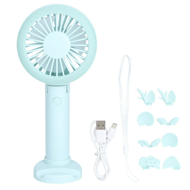 Ventilador de mesa, ventilador plegable de mano, mini ventilador plegable, ventilador de mano diseñado para profesionales Jadeshay A
