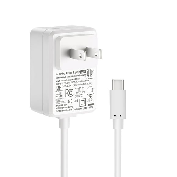Fuente de alimentación iUniker USB-C 27W GaN PD 5.1V 5A para Raspberry Pi 5