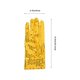 thumbnail image 3 of Women Men Bling Bling Costume Gloves Wrist Length Short Sequins Gloves for Adult Dance Stage Performance (Gold), 3 of 3