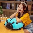 thumbnail image 2 of Huggable Nice 80cm/60/40cm/ Cute Plush Toy Soft Colorful Ladybug Ladybird Insect Doll Pillow Cushion Children Birthday Gift, 2 of 4