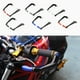 thumbnail image 1 of Guardamanos para motocicletas - Protectores de maneta de freno de aleación de aluminio para protección contra caídas - Rojo, Naranja, Azul, Gris, Negro, Plata - 7,68x2,48x2,36 pulgadas, 1 of 6