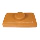 thumbnail image 2 of Almohada de masaje ergonómica para salón de belleza con funda extraíble y reposacabezas suave. Naranja, 2 of 7