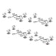 thumbnail image 4 of 16 Uds. De alfileres de botón, reutilizables, resistentes, duraderos, desmontables, diseño de ranura para tarjeta, práctico botón de Jean, diamantes de imitación blancos pequeños, 4 of 5