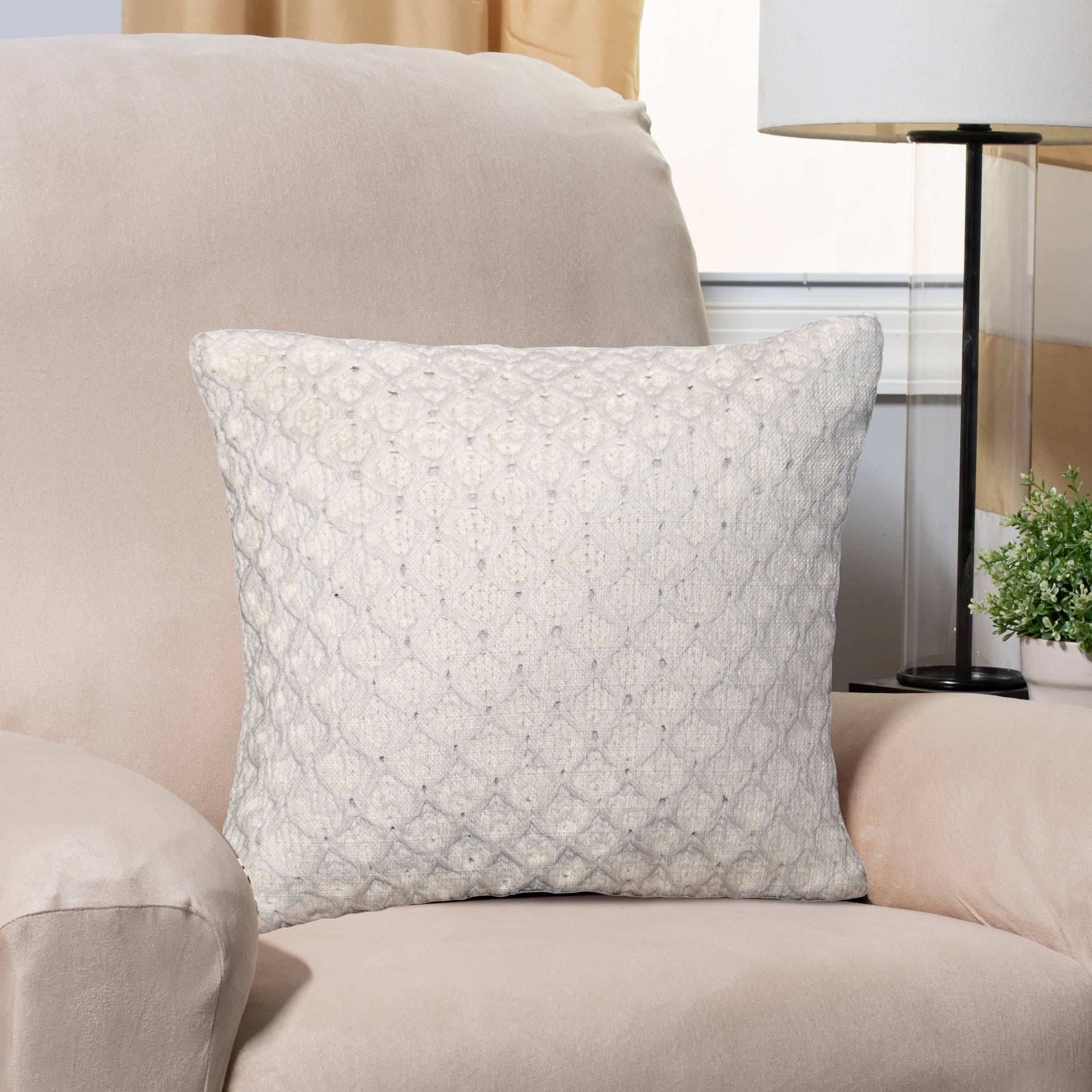 sweater throw pillow