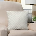 thumbnail image 3 of Better Homes & Gardens Sweater Knit Decorative Throw Pillow, 17" x 17", Ivory, 3 of 8