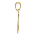 thumbnail image 4 of Auriga Fine Jewelry 10K Yellow Gold Comb & Scissors Charm Pendant for Women (L- 24mm, W- 10.75mm), 4 of 5