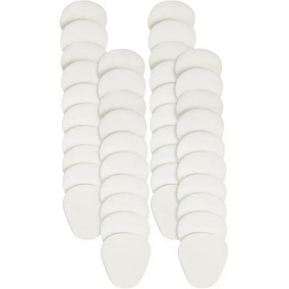 40 Pairs Metatarsal Foot Pads - Ball of Foot Cushion Adhesive Foam Inserts for Pain Relief Forefoot Support Comfort