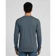 thumbnail image 6 of Real Essentials 4 Pack: Men's Cotton Long Sleeve Crew Neck T-Shirt - Soft Work Casual Jersey Tees, 6 of 6