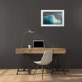 thumbnail image 3 of Illg, Cathy and Gordon 14x11 White Modern Wood Framed Museum Art Print Titled - Iceland, Jokusarlon Blue iceberg, 3 of 4