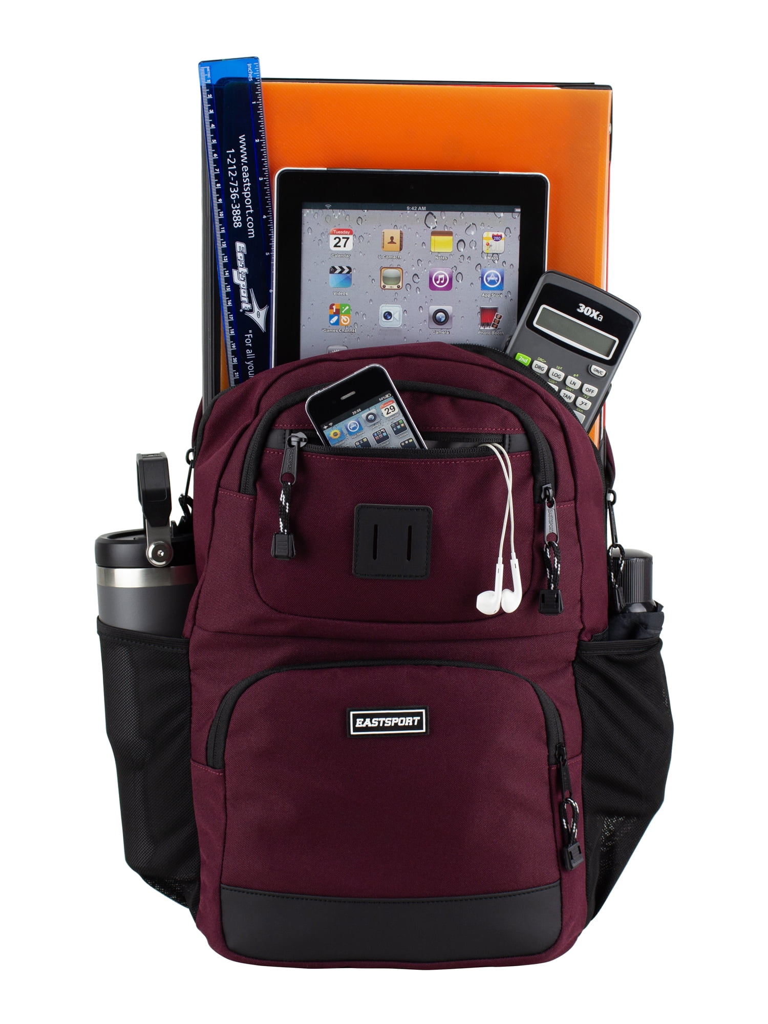 Eastsport Unisex Eclipse 19" Core Backpack, Fig