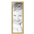 thumbnail image 2 of ArtToFrames 12" x 35" Gold Picture Frame, 12x35 inch Gold Wood Poster Frame (WOM-4159), 5 Pack, 2 of 8