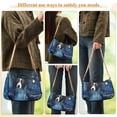 thumbnail image 5 of Dog Starry SkyWomen Small Shoulder Bag Crossbody Tote Hobo Bags Purse Clutch Handbags with Chain Strap for Women, 5 of 7
