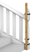 Perma Child Safety Extra Tall Universal Banister Adapter Kit, 42 Tall x 1.77 Wide, Natural Wood