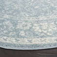 thumbnail image 4 of SAFAVIEH Adirondack Wyatt Traditional Distressed Area Rug, Slate/Ivory, 6' x 6' Round - Transitional Modern Design, Slate & Ivory, Ideal for Living Room, Bedroom, Dining Space, 4 of 12