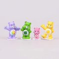 thumbnail image 4 of 12pcs Colorful Animal Bear Character Toy Plastic Miniature Toy Set Cake Toppers Car Decorations, 4 of 5