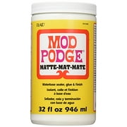 Mod Podge CS11303 Waterbase Sealer, Glue and Finish,Matte,32 Ounce