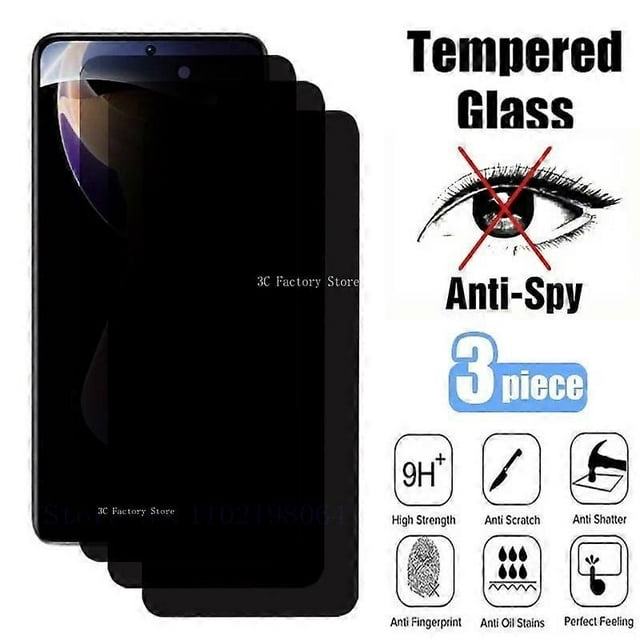 Privacy Screen Protector for Xiaomi Redmi 10C 4G Anti Spy Tempered Glass