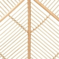 thumbnail image 4 of bali & pari Walid Rattan BOHO Headboard, Queen Size, Natural Brown, 4 of 7