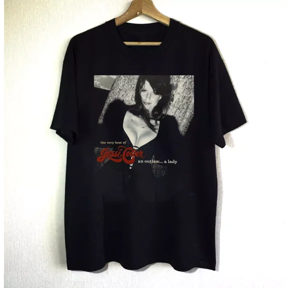 CLASSIC JESSI COLTER AN OUTLAW A LADY THE VERY BEST OF 100% Cotton T-Shirt MC600
