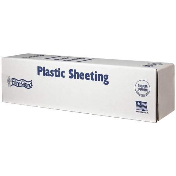 Covalence Plastics 6ML BLK 12X50 12-by-50-Foot 6-Millimeter Black Tyco Polyethylene Plastic Sheeting