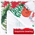 thumbnail image 6 of Chirstmas Tablecloth Rectangle 60x84 Inch, Cute Snowman and Pine Table Cloth Rectangle Tables for Chirstmas Decor, Red Waterproof Table Decorations for Chirstmas Gift, 6 of 6