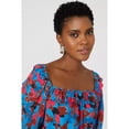 thumbnail image 4 of Principles - Blusa Impresa para Mujer (Azul, Rosa), 4 of 4