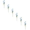 thumbnail image 2 of 6Pcs Artificial Flowers, 6Pcs Sky Blue Daisies, Uv-Protected, Outdoor Artificial Wildflowers with Stems, Artificial Green Shrubs, Suitable for Wedding Decorations, Home and Garden Decorations., 2 of 9