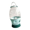 thumbnail image 3 of ziyahi Parrot Parakeet Water Dispenser Backyard Drinking Container Quail Chicken Automatic Feeder Drinker Convenient Green 4L, 3 of 6