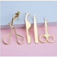 thumbnail image 1 of Eyelashes Tool,Stainless Steel Eyelashes Extension Makeup Tool Set Tweezers Fake Lash Applicator Eyelash Curler Eyebrow Scissors, 1 of 7