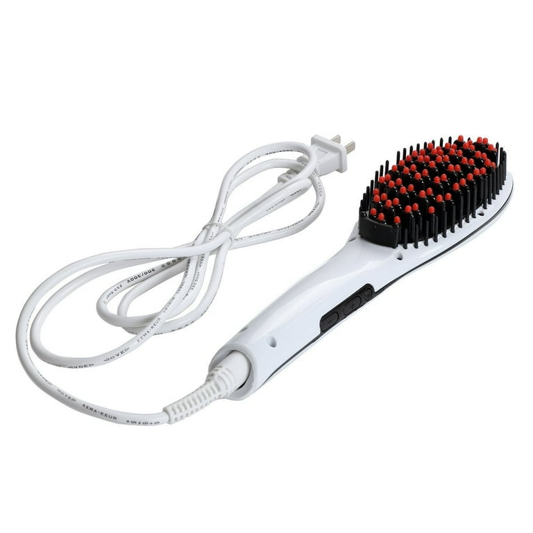 CoastaCloud Led Display Hair Straightening Brush Detangling Hair