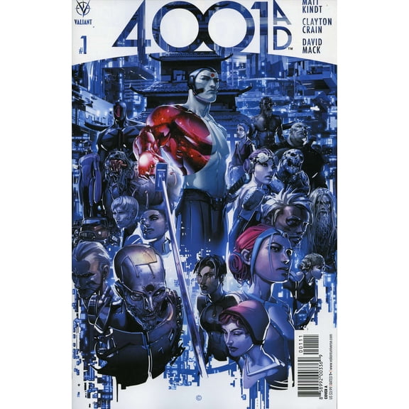 4001 A.D. #1A VF ; Valiant Comic Book