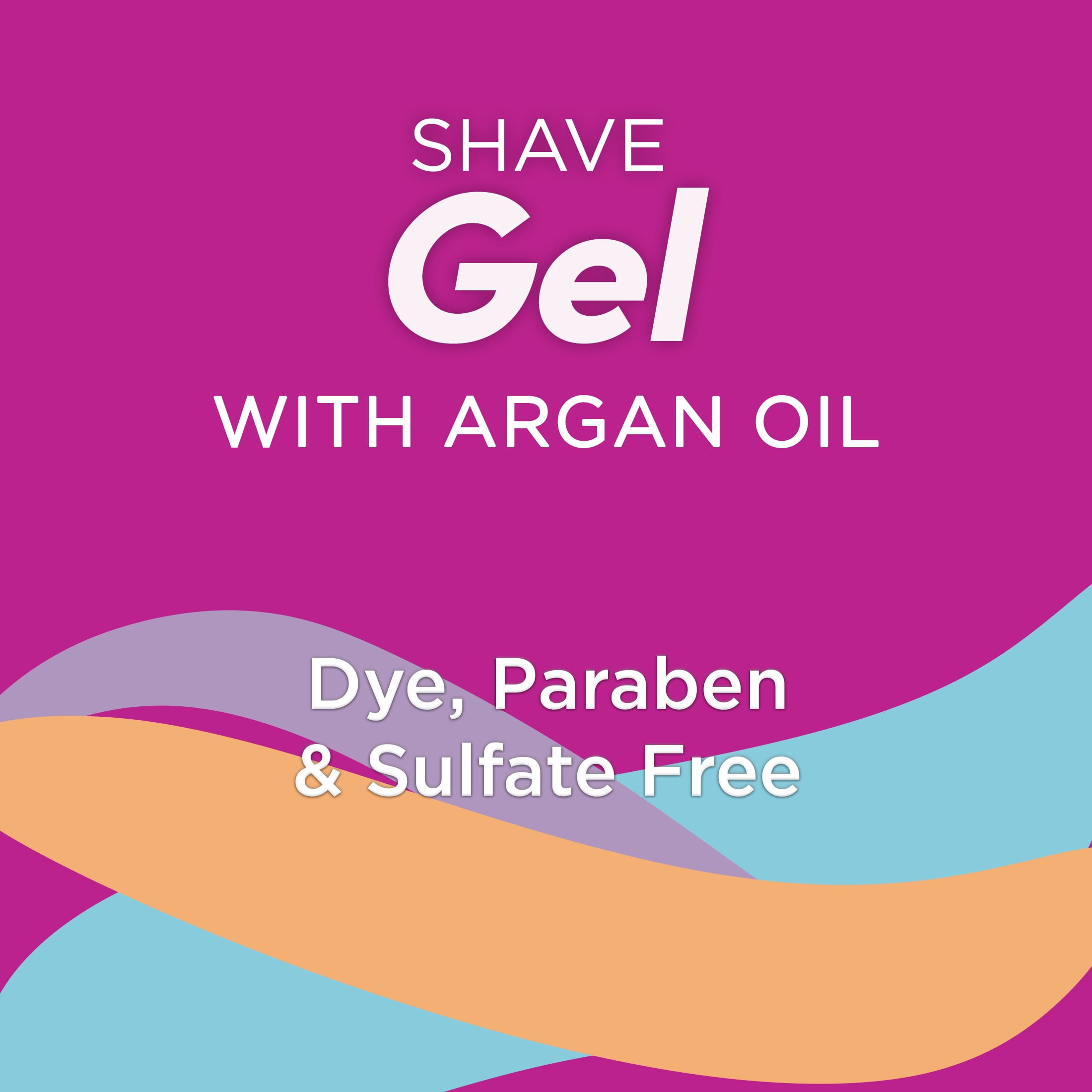 Equate Women's Shave Gel with Argan Oil and Coconut, 7 oz