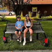Restored Segway Ninebot C15 Electric Kick Scooter, Up to 165lbs Capacity, Blue/Black