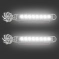 thumbnail image 4 of Luces de circulación diurna para coche de energía eólica, lámpara Led de decoración Drl con ventilador de rotación, 2 uds., 4 of 5