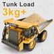 thumbnail image 5 of Kidsfaves Control Remoto Camión Volquete Juguetes 9 Canales 2 Baterías Rc Vehículos De Juguete De Construcción con Cama De Metal Luces/Sonidos Regalos De Cumpleaños para Niños Mayores De 3 Años, 5 of 5