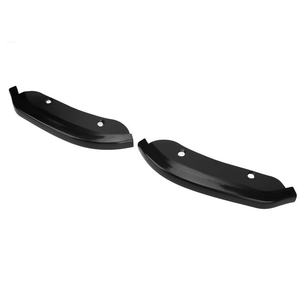 Protector de difusor de parachoques, cubierta de labio de parachoques delantero de alta resistencia 2 uds para coche,Cubierta del labio del parachoques delantero, Protector del labio del parachoques d Higoodz Piezas Y Accesorios De Autos