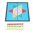 thumbnail image 2 of Chinese Checkers Set, Chinese Checkers  Light Weight Portable Unique Board Shape  for Party, 2 of 8