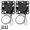 X1/X1C, variant on CATPAN Hotend Cooling Fan for Bambu Lab A1/A1 Mini, 2-Pack 18000RPM High-Speed Silent Cooling Fans, Fast Heat Dissipation Replacement Parts - 3D Printer Hotend Cooling Accessories