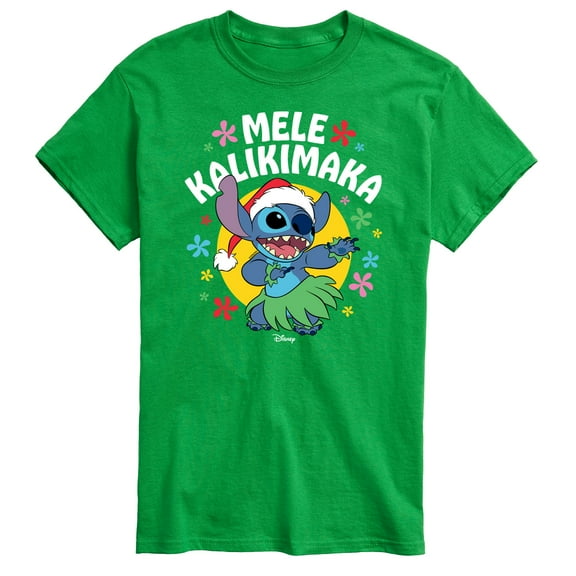 Lilo & Stitch - Mele Kalikimaka - Men's Short Sleeve Graphic T-Shirt