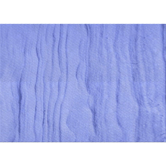 Ahgly Company Indoor Rectangle Patterned Day Sky Blue Area Rugs, 3' x 5'
