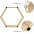 thumbnail image 3 of HexaHome 11.3” x 14.8” Rustic Floating Shelves 6-Tier Honeycomb Wood (6 Count), 3 of 7