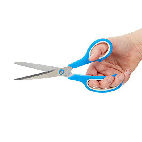 8 Inch Multi Purpose Scissors With Comfo Blue Summit Supplies Titanium Scissors 