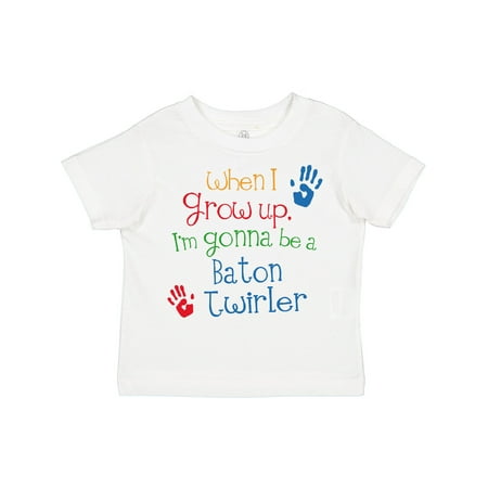 

Inktastic Baton Twirler Future Gift Toddler Boy or Toddler Girl T-Shirt